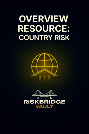Overview Resource: Country Risk