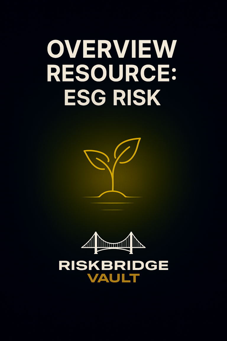 PDF Cover Art - ESG Risk